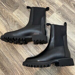 AllSaints Hallie Lug Sole Chelsea Boot Size 7